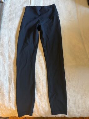 lululemon navy leggings 25” - worn twice